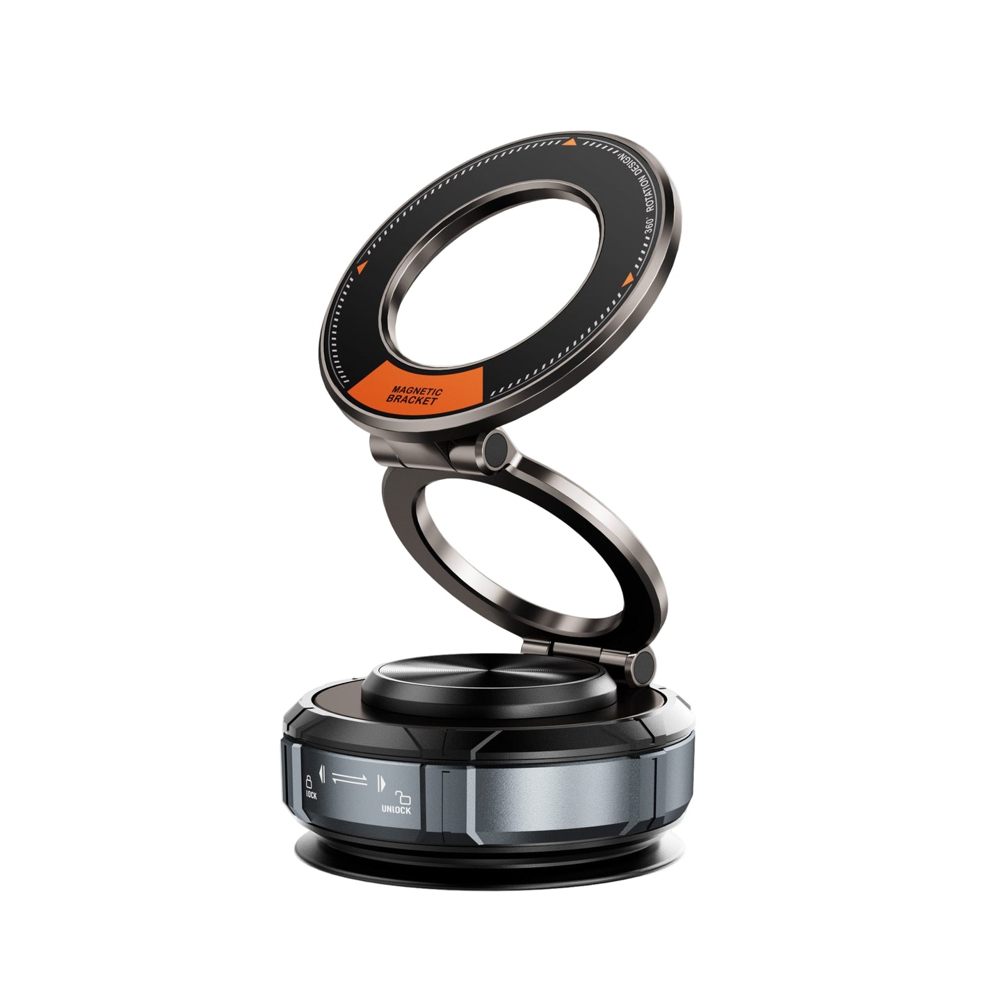 SOPORTE VIRAL MAGNÉTICO EXTENSIBLE 360° CON VENTOSA MULTIUSO